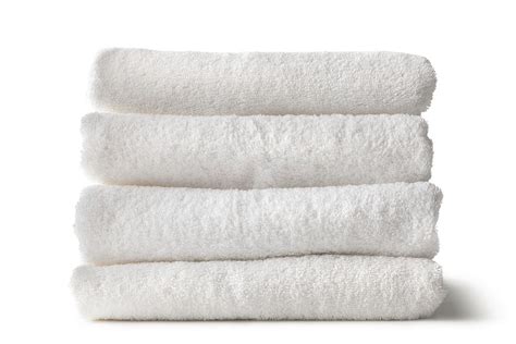 White FF terry towel 